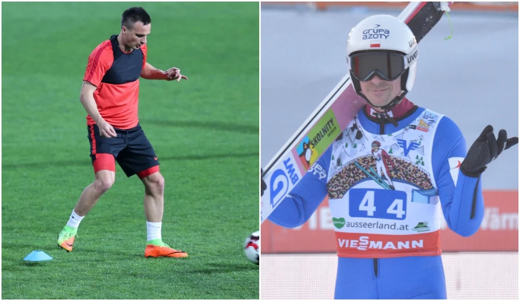 Sławomir Peszko i Piotr Żyła Sławomir Peszko i Piotr Żyła