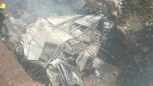 Wypadek autobusu z pielgrzymami