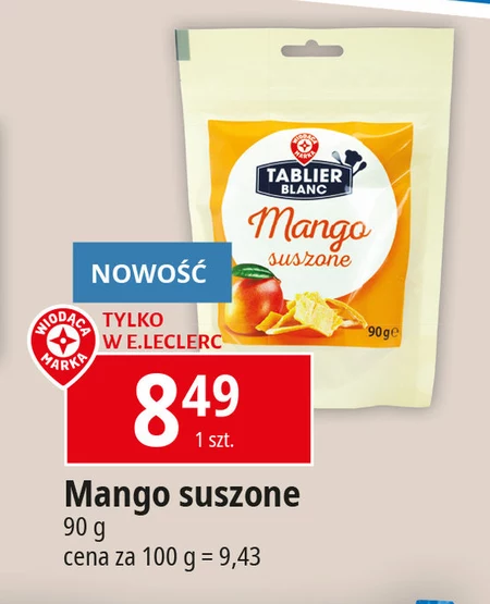 Сушені манго Tablier Blanc