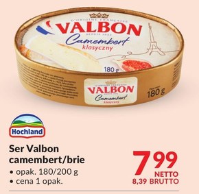 Valbon Camembert klasyczny 180 g niska cena