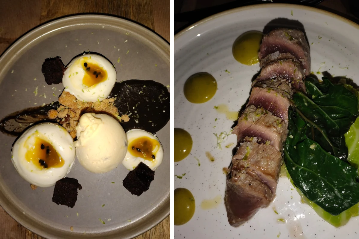 Potrawy w restauracji Akua