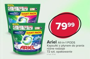 Ariel All-in-1 PODS Kapsułki z płynem do prania, 72prań niska cena