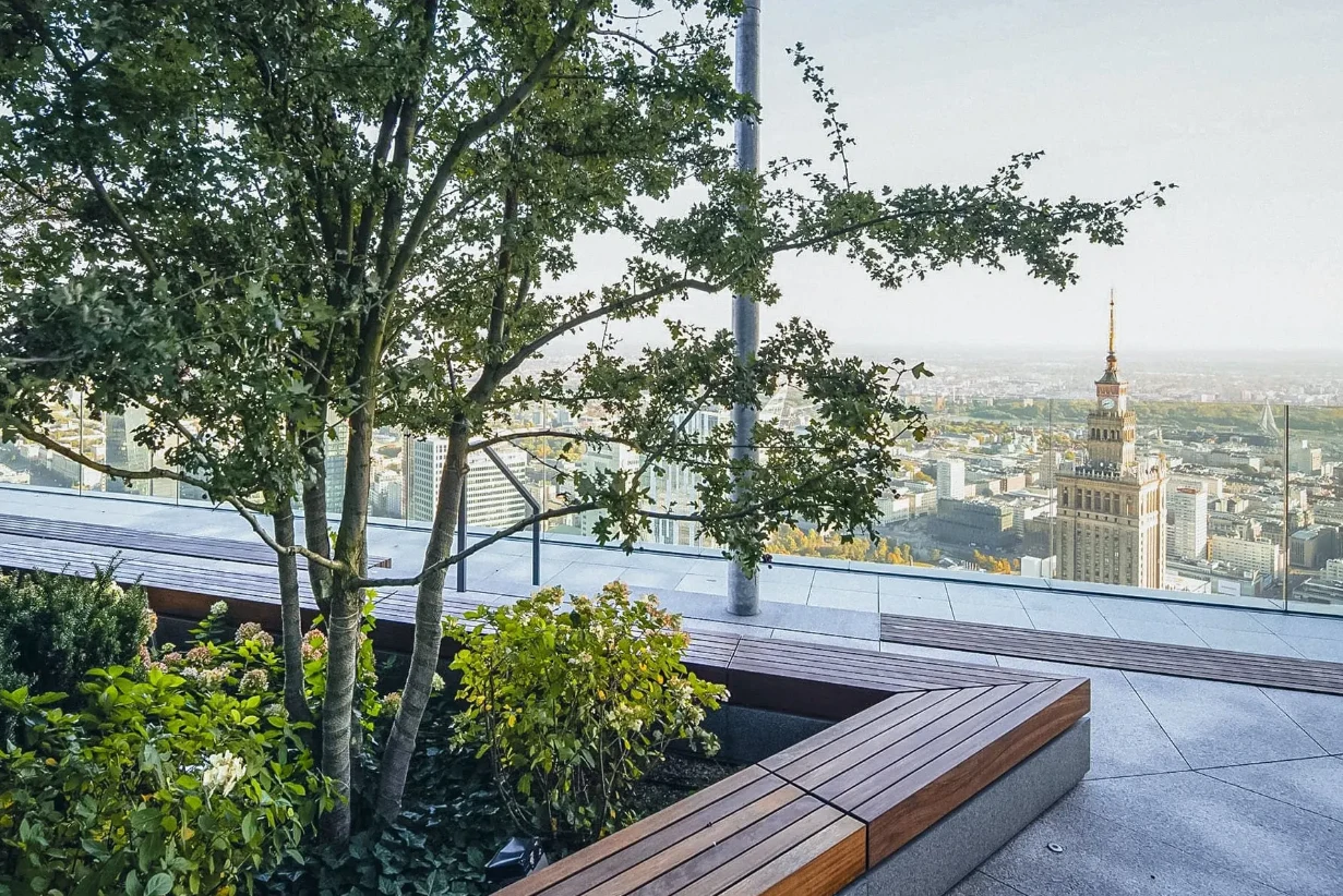 Na najwyższych kondygnacjach Varso Tower będą tarasy widokowe Na najwyższych kondygnacjach Varso Tower będą tarasy widokowe