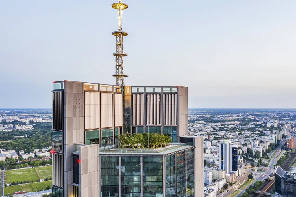 Tarasy i bar w Varso Tower znajdą się ponad 200 metrów nad ziemią