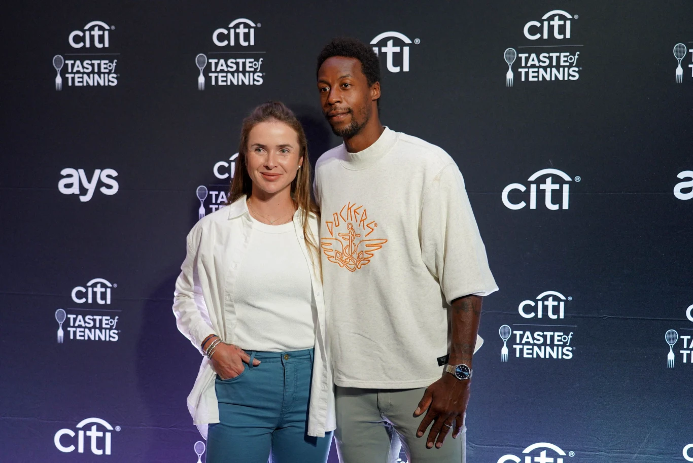 Jelina Switolina i Gael Monfils Jelina Switolina i Gael Monfils
