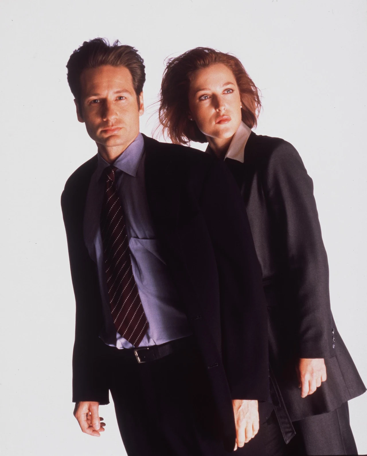David Duchovny i Gillian Anderson w serialu "Z archiwum X"