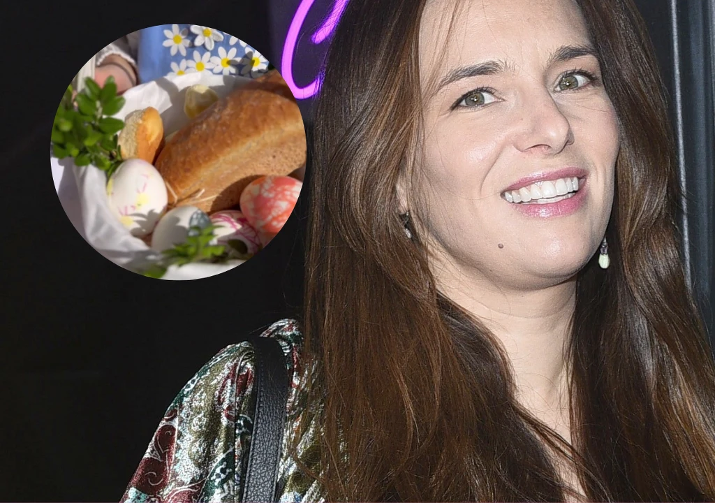 Koszyczki Wielkanocne gwiazd. Anna Czartoryska-Niemczycka