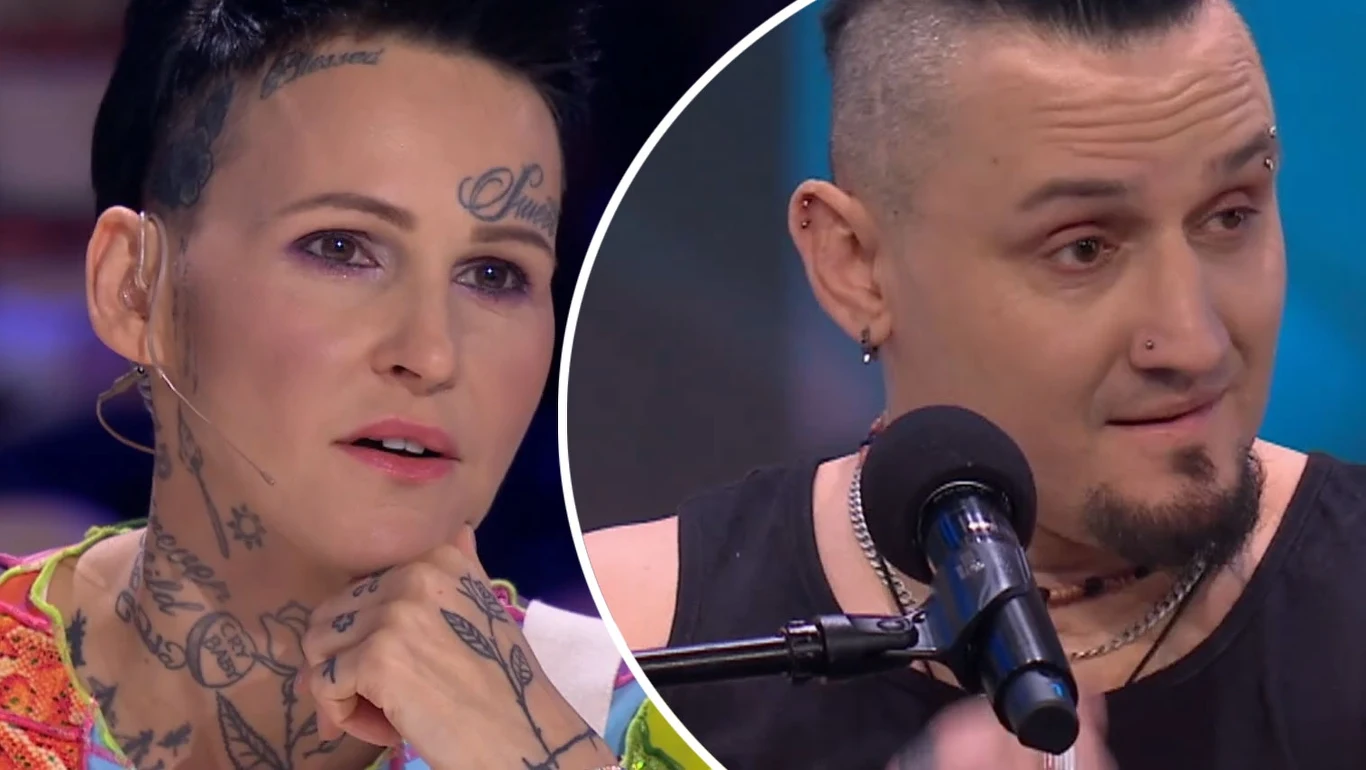 "Dla mnie jesteś mistrz" - mówiła do Tomka Kowalskiego Chylińska w "Mam talent" "Dla mnie jesteś mistrz" - mówiła do Tomka Kowalskiego Chylińska w "Mam talent"