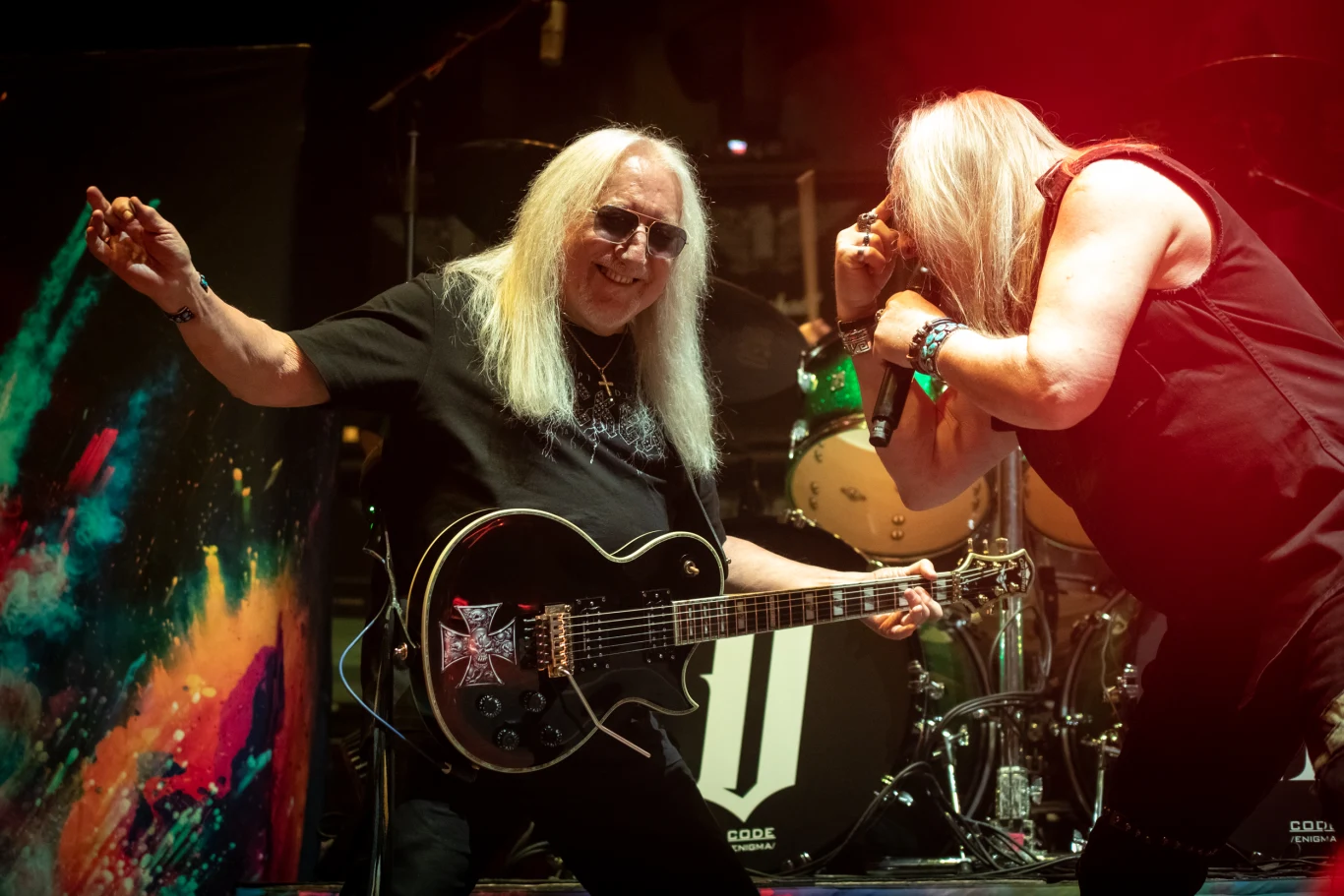 Mick Box i Bernie Shaw (Uriah Heep)