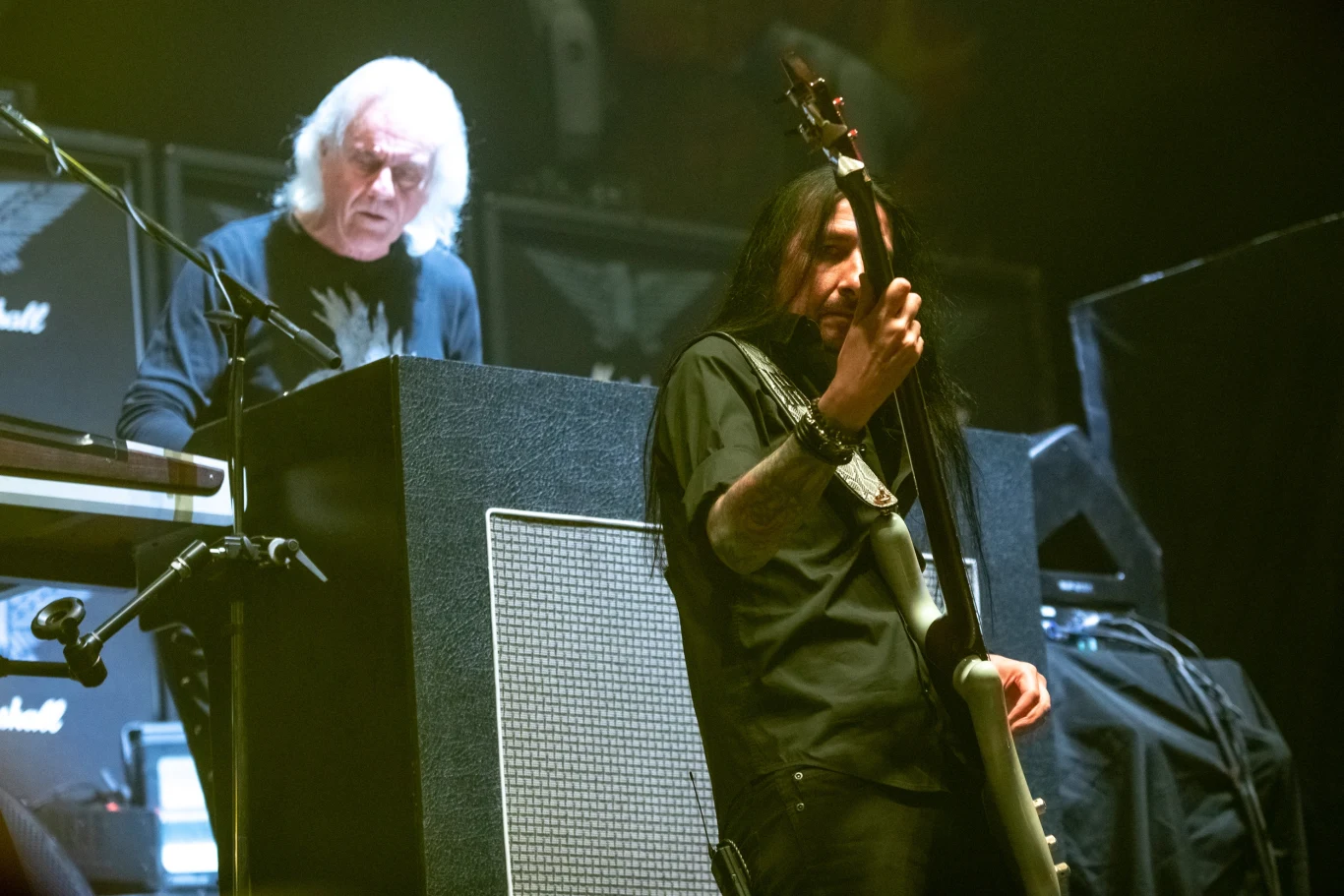 Phil Lanzon i Dave Rimmer (Uriah Heep)