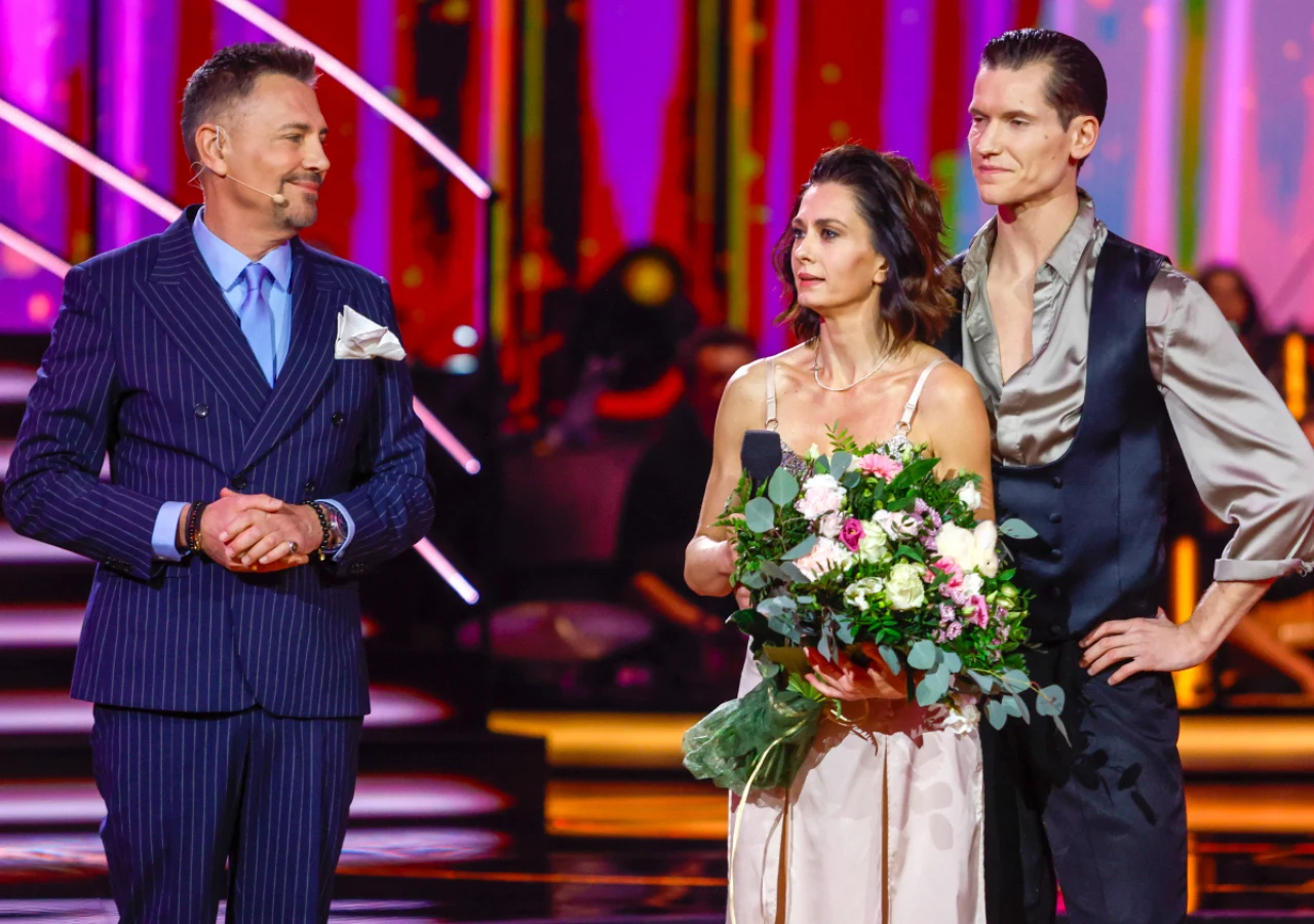 Taniec z Gwiazdami - Krzysztof Ibisz, Anita Sokołowska i Jacek Jeschke Taniec z Gwiazdami - Krzysztof Ibisz, Anita Sokołowska i Jacek Jeschke