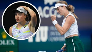 Iga Świątek i Danielle Collins