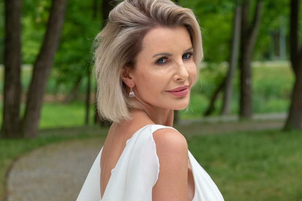 Joanna Racewicz zamieniła eleganckie stylizacje na wygodny outfit