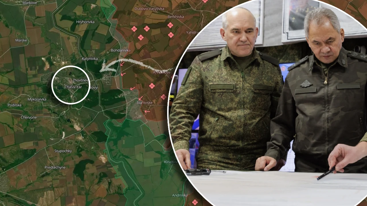 Rosjanie atakują Czasiw Jar Rosjanie atakują Czasiw Jar