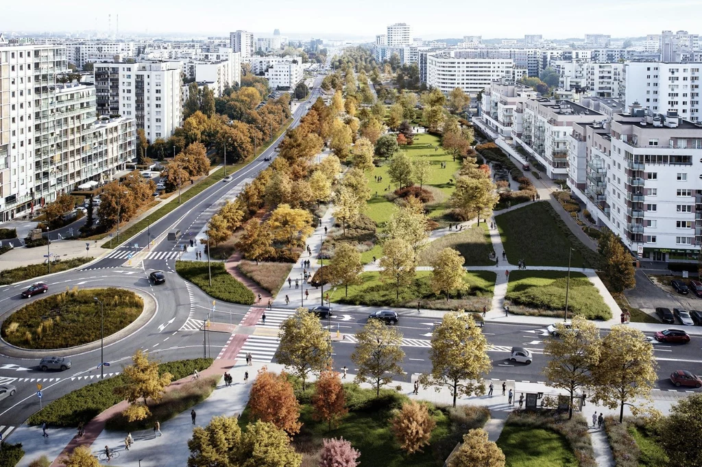 Nad Południową Obwodnicą Warszawy będzie park. Kierowcy muszą zabrać swoje auta.