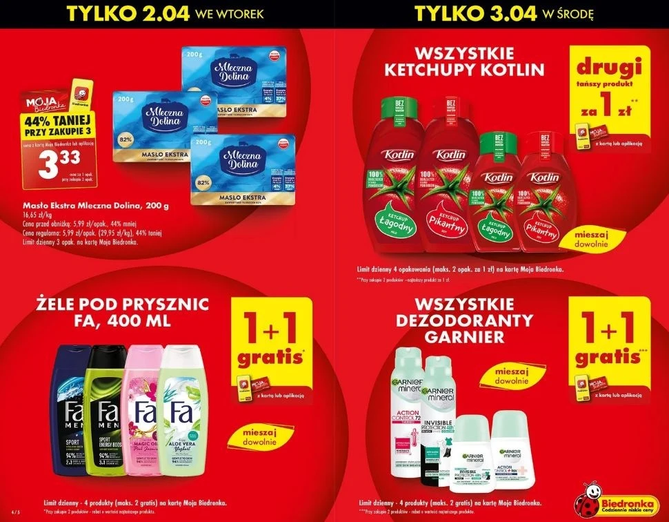 Biedronka oferuje gratisowe promocje!