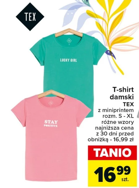 T-shirt damski TEX