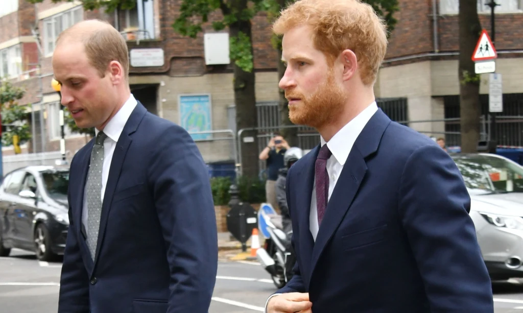 Książę William i książę Harry. Książę William i książę Harry.