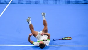 Piotr Matuszewski nie zaliczył udanego debiutu w imprezie rangi ATP 250 - szybko pożegnał się z rywalizacją w Houston