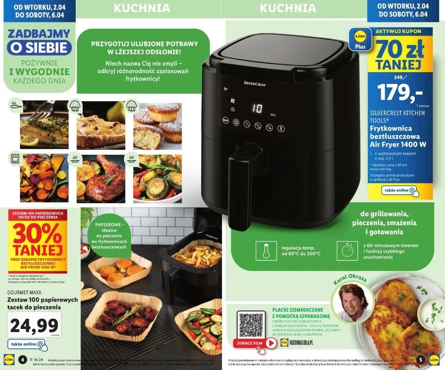 Lidl oferuje duży rabat na frytkownicę!