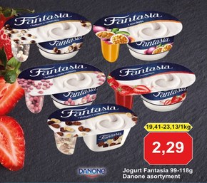 Fantasia Jogurt kremowy z wiśniami 118 g niska cena