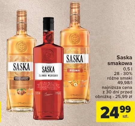 Wódka smakowa Saska