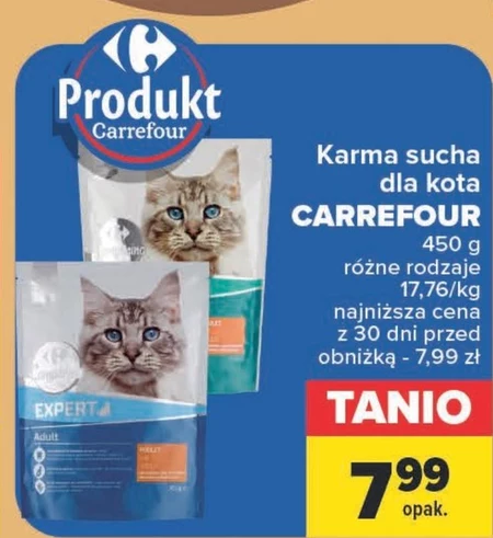Karma dla kota Carrefour