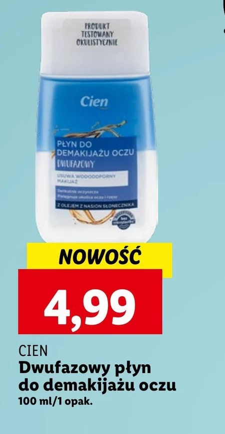 Płyn do demakijażu Cien