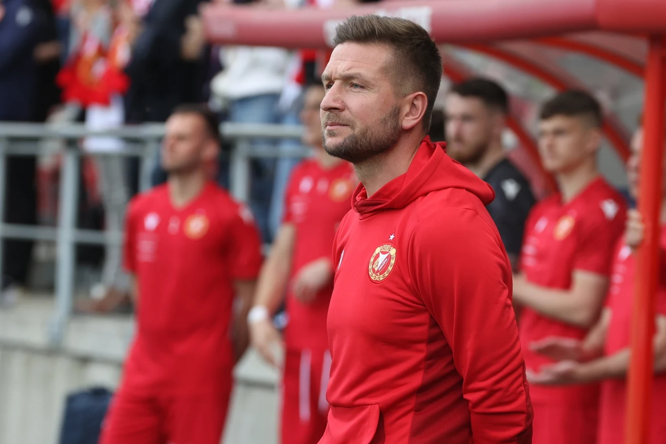 Daniel Myśliwiec, trener Widzewa Daniel Myśliwiec, trener Widzewa