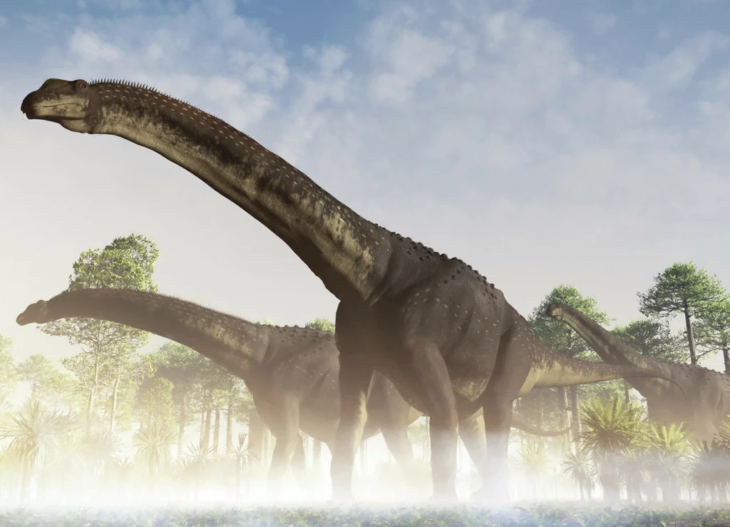 Argentynozaur - olbrzym z Argentyny uważany za największego tytanozaura