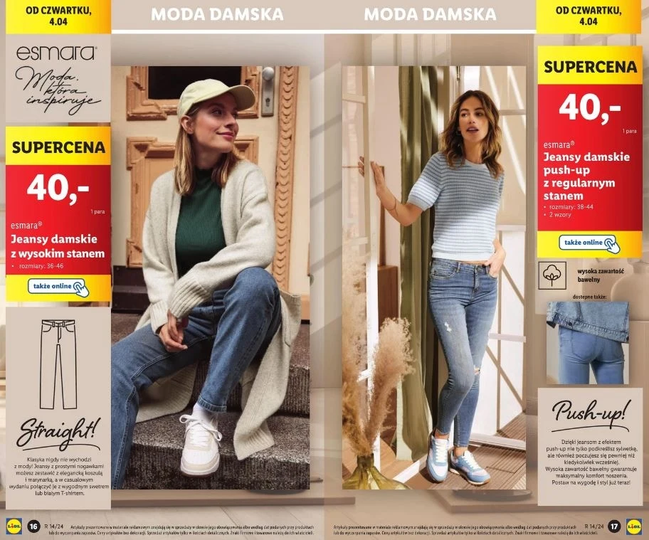 Nowe promocje na modne ubrania w Lidlu!