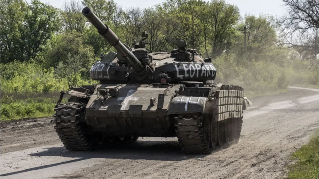 T-62M zdobyty przez Ukraińców