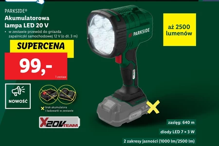 Lampa LED Parkside