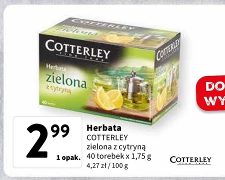 Herbata zielona Cotterley