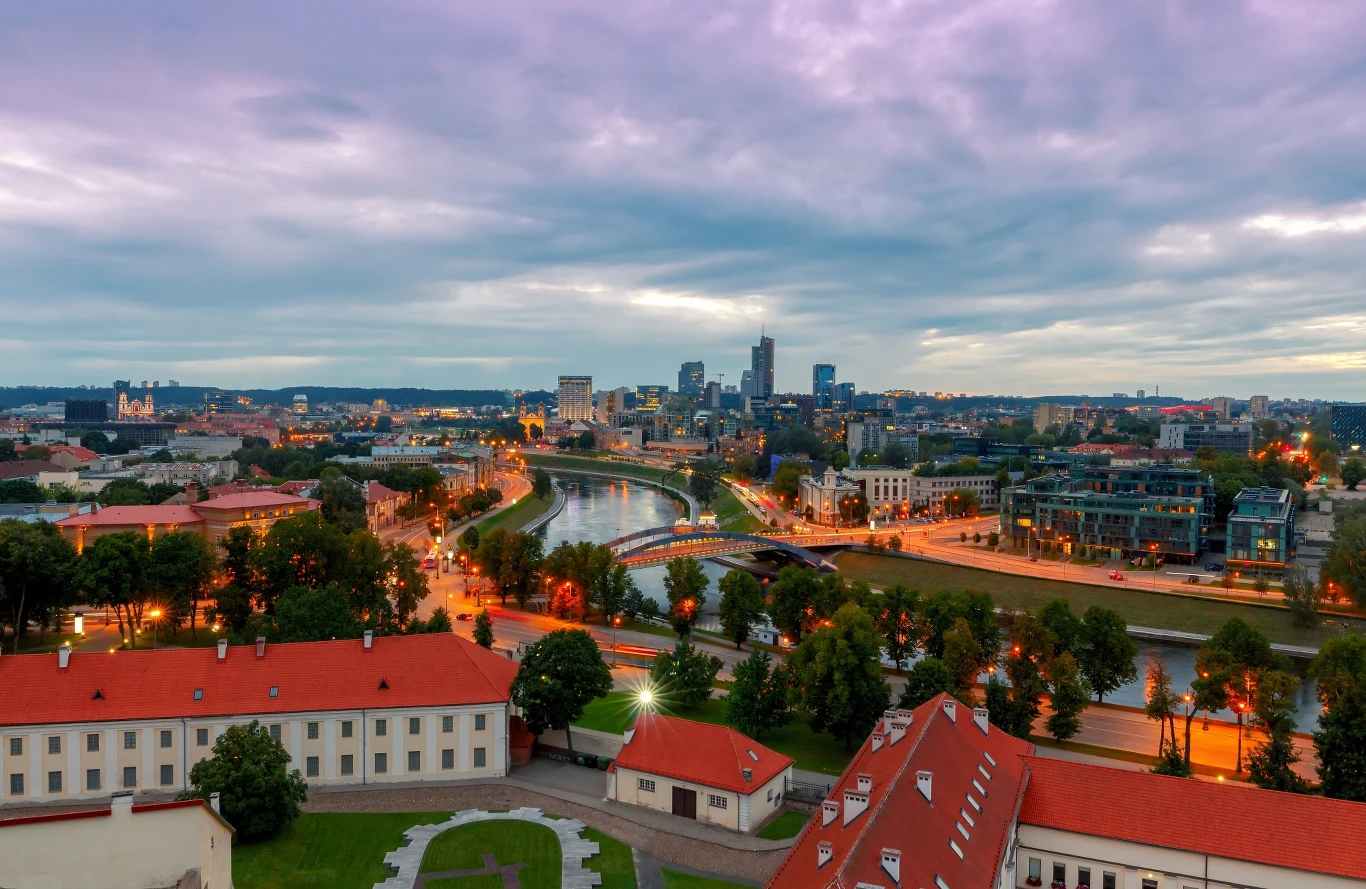 Widok na Wilno Widok na Wilno