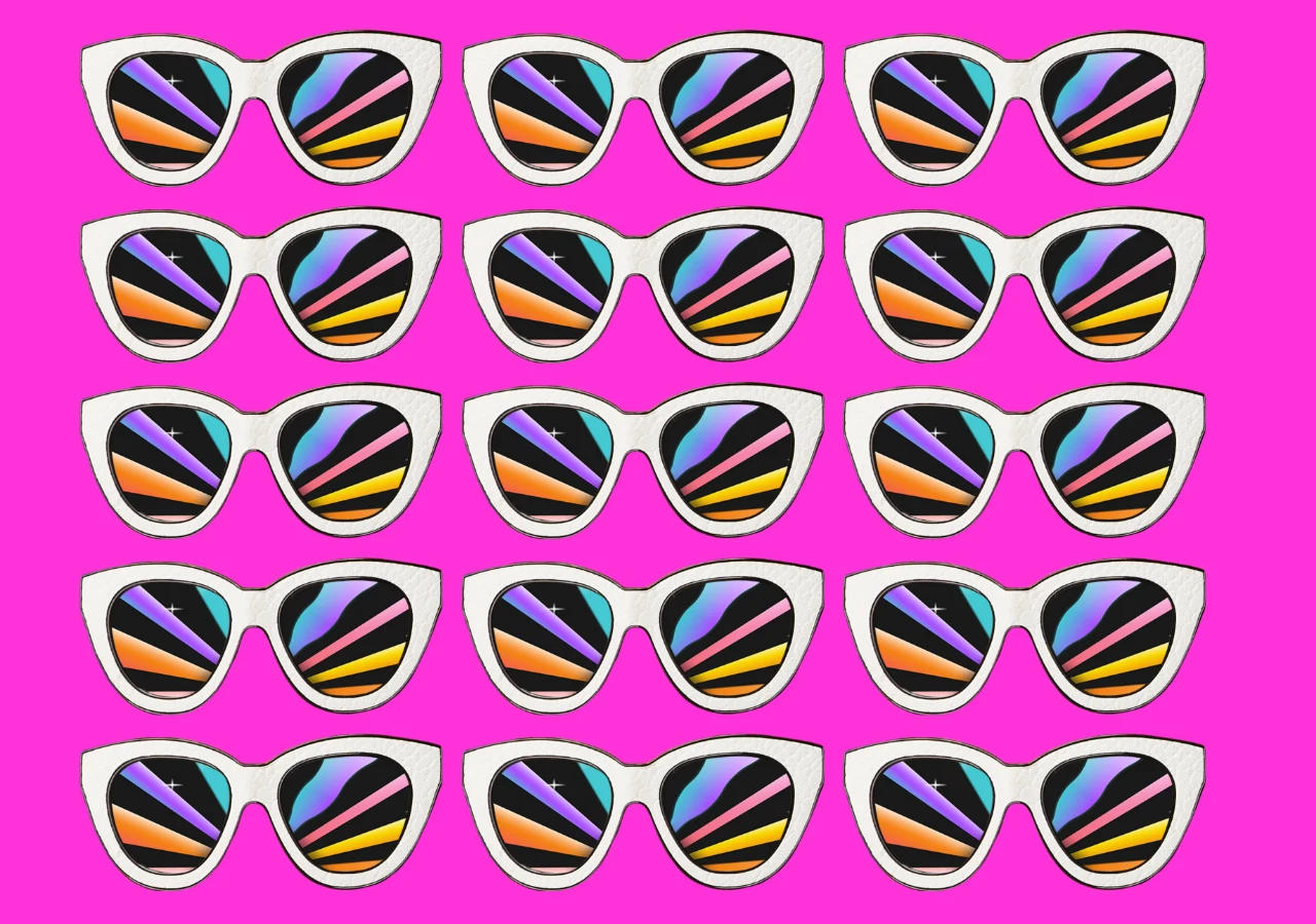 Test na spostrzegawczość. Okulary Test na spostrzegawczość. Okulary