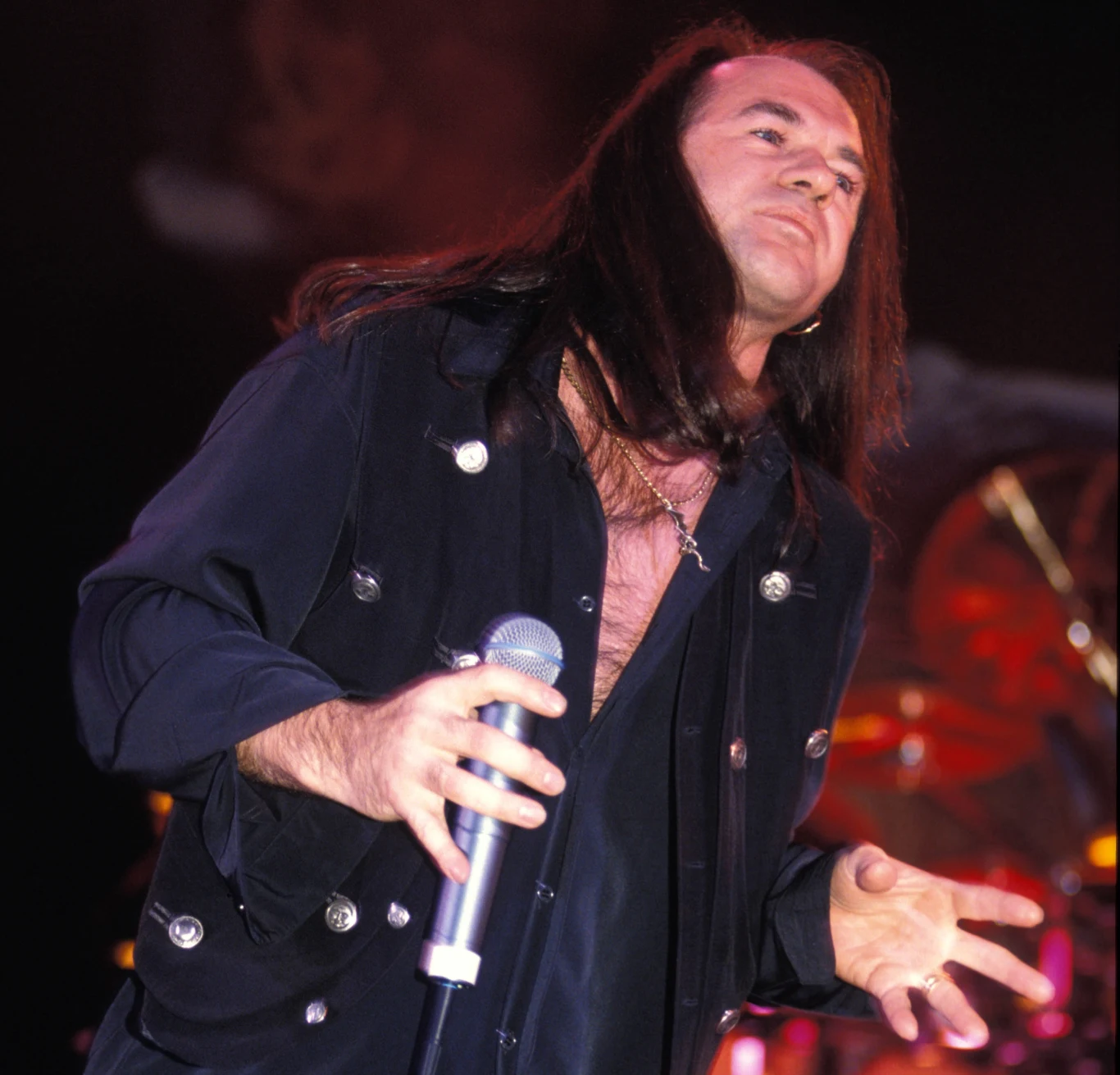 Tony Martin w składzie Black Sabbath w 1994 r. Tony Martin w składzie Black Sabbath w 1994 r.