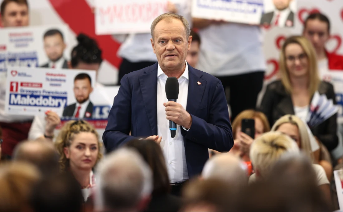 Premier Donald Tusk na spotkaniu w Krakowie Premier Donald Tusk na spotkaniu w Krakowie