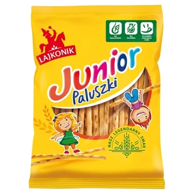 Lajkonik Junior Paluszki o smaku waniliowym 150 g - 0