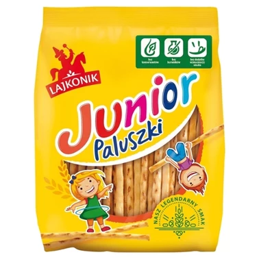 Lajkonik Junior Paluszki o smaku waniliowym 180 g - 0