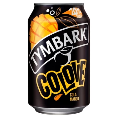 Tymbark Colove Gazowany napój owocowy cola mango 330 ml - 0