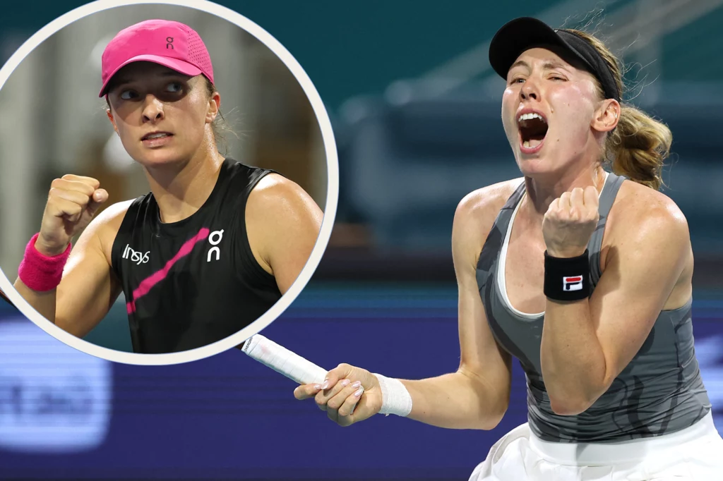 Liderka rankingu WTA Iga Świątek oraz Jekaterina Aleksandrowa Liderka rankingu WTA Iga Świątek oraz Jekaterina Aleksandrowa