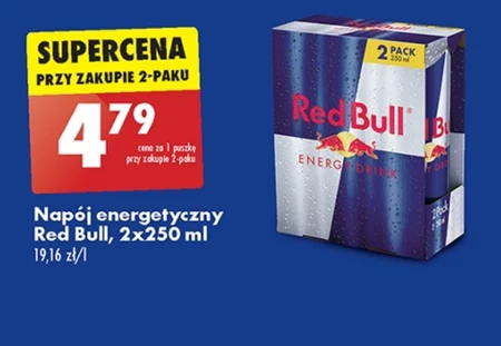 Red Bull Napój energetyczny 2 x 250 ml