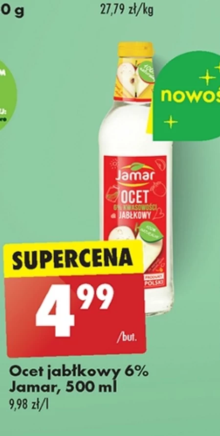 Jamar Ocet jabłkowy 6 % kwasowości 500 ml