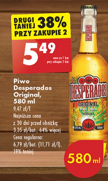 Desperados Mojito Piwo 400 ml