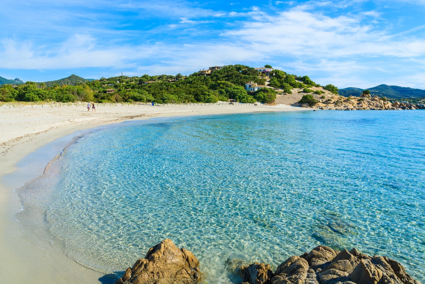 Plaża w miejscowości Villasimius
