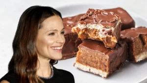 Domowy przepis na batoniki a'la Snickers. Jennifer Garner króluje w kuchni