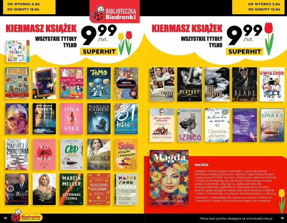 Biedronka oferuje kiermasz książek!