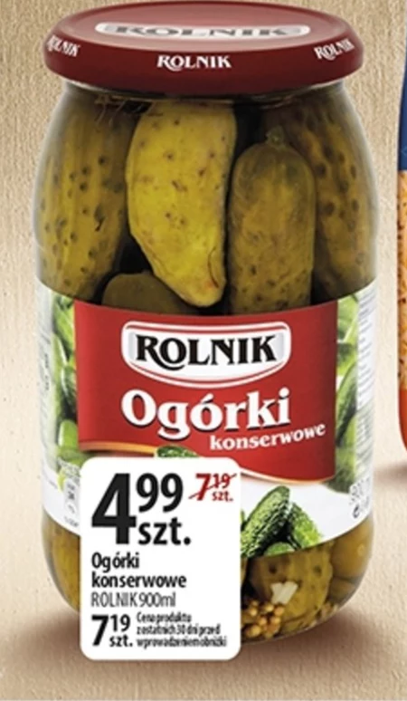 Консервовані огірки Rolnik