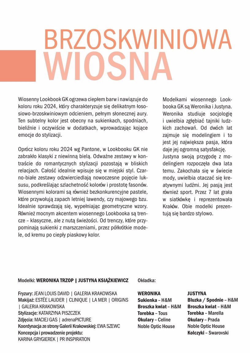 Gazetka: Galeria Krakowska Lookbook Wiosna 2024 - strona 2